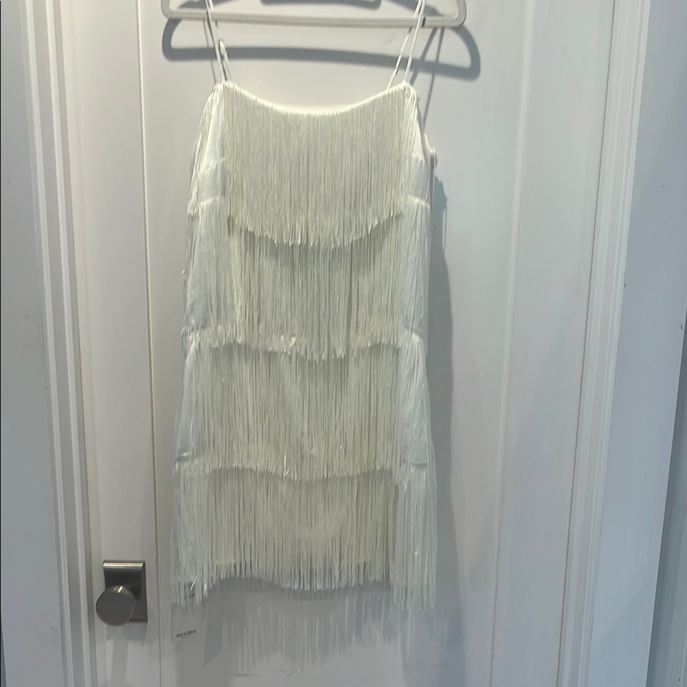 Abercrombie & Fitch White Mini Dress